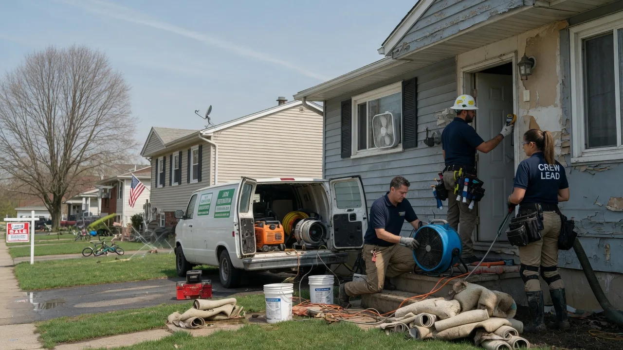Flood Cleanup in Union, IL near me